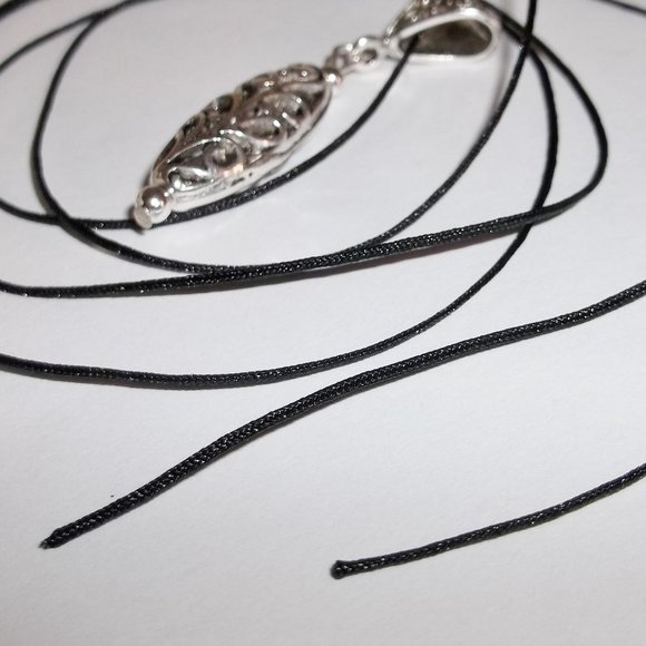 Silver Necklace Jewelry Gift Idea For Her NWT 5164 - Picture 5 of 7